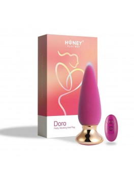 Doro plus - Plug anal vibrant télécommandé - Rose