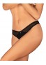 Latinesa crotchless thong - Black