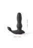 Jaden - prostate vibrator and vibrating butt plug - Black