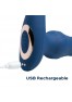CYRUS App Controlled Thrusting Prostate Massager with Cock Ring - Blue