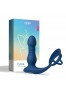 Cyrus - Vibromasseur de prostate va et vient contrôlé par application - Bleu