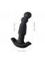 Pineapple Man - Rolling Bead Vibrating Prostate Massager - Black