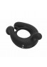 Kairos - Vibrating Cock Ring with 3 Bullets - Black