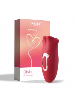 Olivia - Super Vibrating Clit Tickler Oral Sex Toy