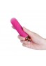 Rose twister vibrating anal plug and remote - Pink