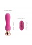 Pink Holic – Curved Remote Vibrating Anal Plug - Pink