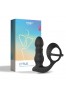 CYRUS App Controlled Thrusting Prostate Massager with Cock Ring - Black