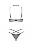 Donarella open set 3 pieces - Black