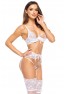 Rose 3 pieces set - White