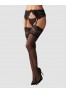 810-STO-1 stockings black Obsessive Lingerie