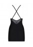 Satinia Robe Black