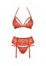838-SEG-3 Ensemble 3 pcs - Rouge
