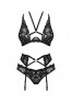 Alessya Ensemble 3 pcs - Noir