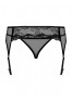 Charms Garter Belt - Black