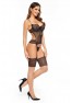 Goldie Corset - Noir