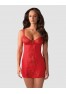 Heartina chemise red