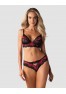 Tulia Ensemble 2 pcs - Noir et Fuchsia