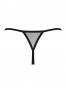 Novenes crotchless thong - Black