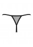 Novenes crotchless thong - Black