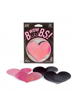 WOW BOOBS ! Heart nipple covers