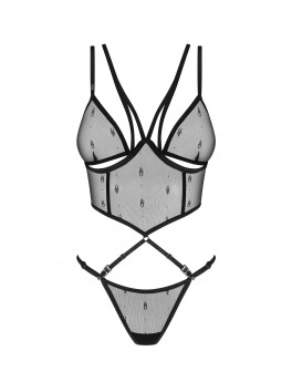 Anniverse special top et string - Noir