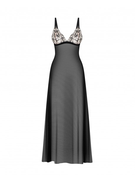 Vila blanes nuisette longue - Noire