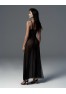Vila Blanes longue chemise - Black