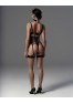 Vila blanes corset et string - Noirs