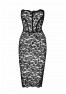 F301 Catalyst - Robe midi à lacets