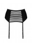 Lune Bellis porte-jarretelles - Noir