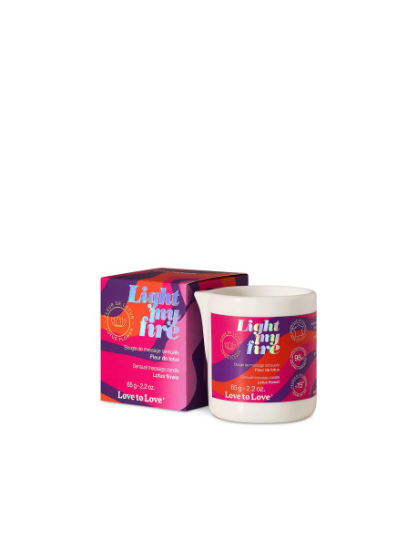 Light My Fire Massage candle Lotus flower 65G