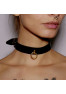 Fine necklace Gold ring