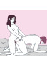 Share Vibe Pro - Vibromasseur Double - Gris cool