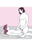 Share Vibe Pro - Vibromasseur Double - Gris cool