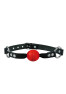 Baillon boule Noir boule rouge