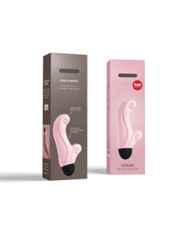 Ocean - Mini Vibromasseur rabbit - Baby rose