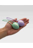 Smartball - Kegel ball - white / pastel lilac