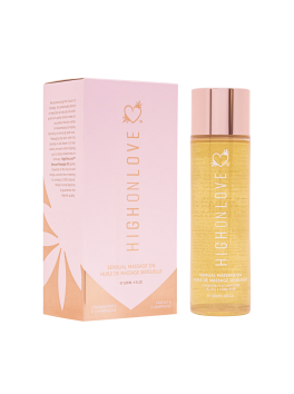 Luxurious massage oil Strawberries and Champagne 120 ml