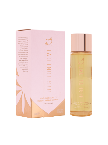 Luxurious massage oil Tropical sunset 120 ml
