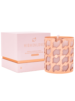 Bougie de massage à l'huile de graines de Chanvre - 250 ml