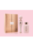 Premium objects of luxury CBD massage oil and virator set