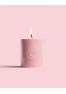 Pink massage candle 220 ml - Strawberries and champagne