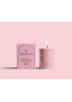 Pink massage candle 220 ml - Strawberries and champagne