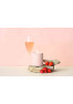 Pink massage candle 220 ml - Strawberries and champagne