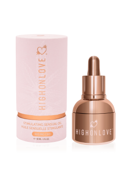 Stimulating sensual oil with 300 mg of CBD 30 ml