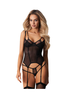 Arrowel corset - Noir