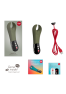 Manta - Penis Vivrator - Moss green