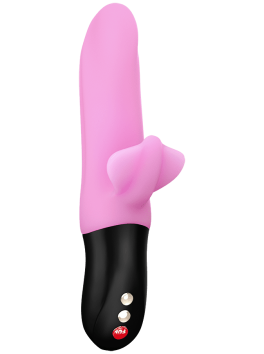 Bi Stronic Fusion - Vibromasseur Rabbit va et vient - Candy rose