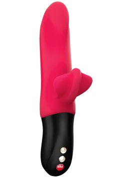 Bi Stronic Fusion - Vibromasseur Rabbit va et vient - Rouge