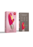 Amorino - Rabbit vibrator - pink neon yellow